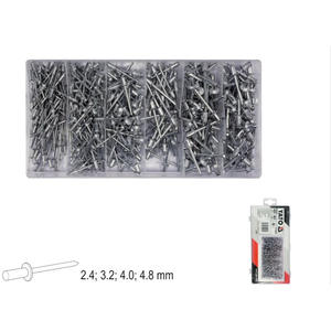 Remaches ciegos de aluminio Eertuo de 2.4, 3.2, 4.0 y 4.8 mm con cabeza semirredonda para unión de metales - Product Image 1