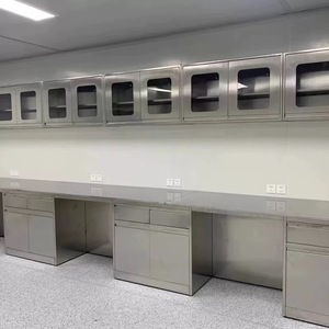 Heavy-Duty làm việc băng ghế dự bị thép không gỉ bàn làm việc với bồn rửa cho phòng sạch - Product Image 2