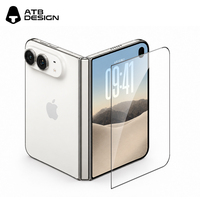 Protection d'écran en verre trempé HD transparent de haute qualité, pliable, personnalisée pour iPhone 18 Duo, anti-rayures, verre mobile