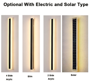 Lámpara Solar de Pared para Jardín, Moderna y Lujosa, con Iluminación Ascendente y Descendente - Product Image 3