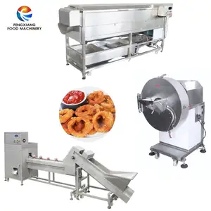 Automatic commercial onion cutting machine auto industrial onions slice cutter small electric equipment cheap price for sale
