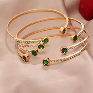 Dubai etíope joyería de moda pulseras Color dorado árabe lujo encanto cobre brazaletes fiesta joyería regalos