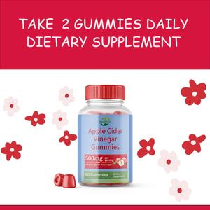 Gomitas de Vinagre de Sidra de Manzana, Energía Diaria, Apoyo al Metabolismo, Suplemento para la Salud, Salud Intestinal, Energía, Digestión y Apoyo Inmunitario - Product Image 4