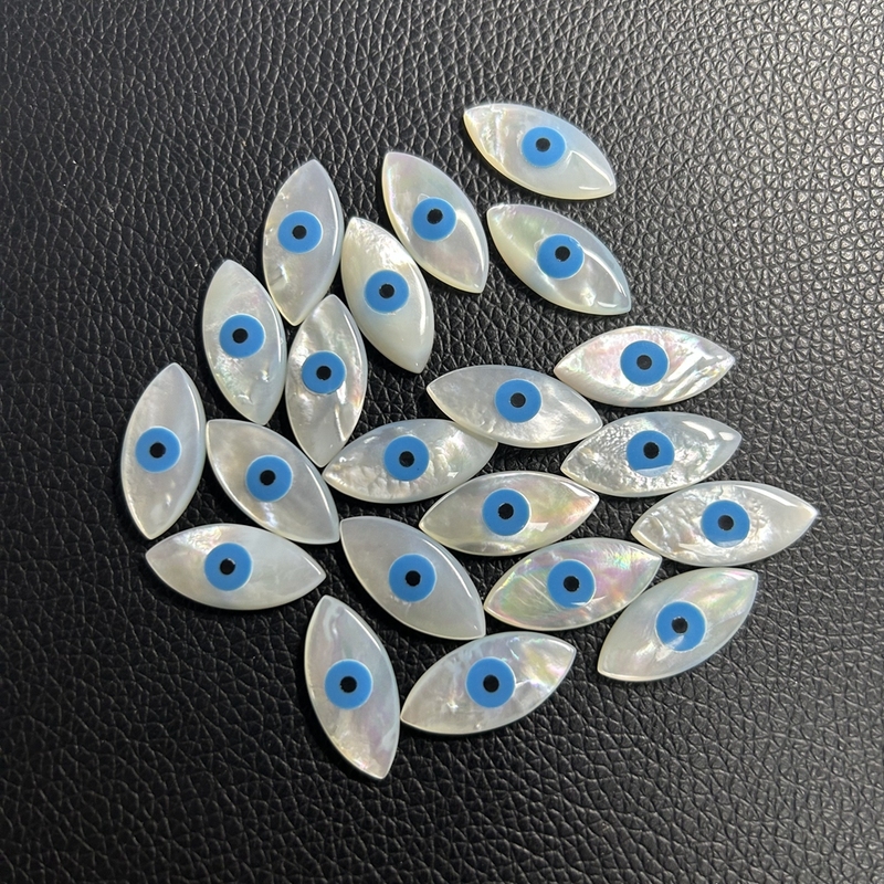 100 Natural White Mother of Pearl