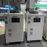 Enfriador de Agua Industrial Firmka de 1HP, 380V, 500W, Refrigerado por Aire, Compresor Performer, Refrigerante R134a, Contenedor de 1000L para Plástico