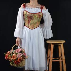 Femmes Bustier Vintage Corsage Gothique Corset Overbust Corset Hot Girls Sexy Tank Top Vest Sexy Low Cut Tops for Women - Product Image 4