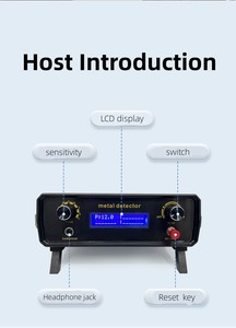 긴 깊이 펄스 유도 금속 탐지기 T900S 플러스 전문가용 지하 금 탐지기 구별 가능한 금속 - Product Image 3