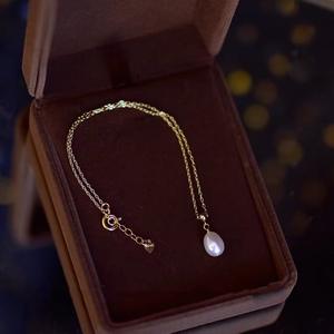 Collar de Perlas de Agua Dulce Naturales, Moderno y Elegante para Mujer, con Cadena Versátil para Clavícula, 2022 - Product Image 5