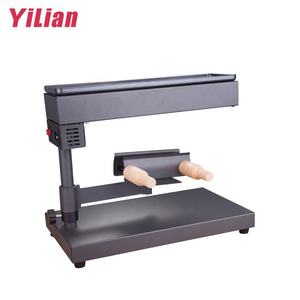 Fondoir à fromage à <span class=keywords><strong>raclette</strong></span> électrique commercial 600W Machine de fusion de mozzarella antiadhésive multifonction pour plat <span class=keywords><strong>suisse</strong></span> en fer métal - Product Image 2