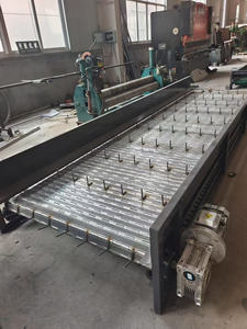 Saman kaldırma balıkçılık zincir plaka uygulamaları için üretim tesisi kullanım için paslanmaz çelik Metal plaka zincir kaldırma konveyör - Product Image 2