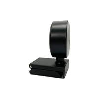 Webcam HD à mise au point automatique pour mini caméra PC 1080P avec anneau lumineux LED et capteur d'imagerie CMOS pour microphone