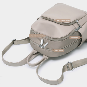 <span class=keywords><strong>Sac</strong></span> <span class=keywords><strong>à</strong></span> <span class=keywords><strong>dos</strong></span> en cuir souple pour femmes, grande capacité, <span class=keywords><strong>sac</strong></span> <span class=keywords><strong>à</strong></span> bandoulière en cuir tendance, <span class=keywords><strong>sac</strong></span> <span class=keywords><strong>à</strong></span> bandoulière <span class=keywords><strong>convertible</strong></span> pour femmes - Product Image 3