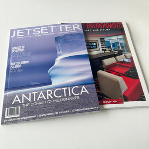 Impression de magazines/brochures/livrets/catalogues personnalisés en couleur pleine, couverture souple, reliure agrafée, haute qualité, fabriqués en Chine - Product Image 3