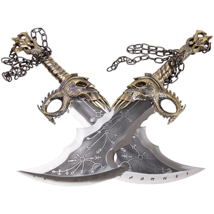 Vente chaude 52cm Dieu de la Guerre Kratos <span class=keywords><strong>Chaos</strong></span> Épée Cosplay Prop Jouet Épée pour Anime Collection Ornement - Product Image 1