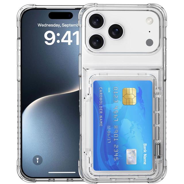 Transparent Protective Mobile Phone case Clear Kickstand Shockproof Phone Cover for iPhone 11 12 13 14 15 16 17 Pro Max