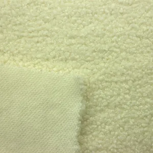 Teddy peluche tessuto Altay maglia trama panno orsacchiotto pelliccia sintetica Pile riccio peluche tessuto in Pile Sherpa per indumento tessili per la casa giocattoli