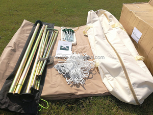 Tente cloche en toile ignifuge et imperméable pour glamping en extérieur, nouveau design, 3M, 4M, 5M, 6M, 7M, avec deux portes, en vente - Product Image 6