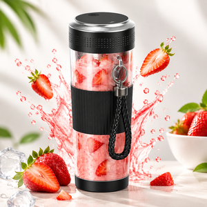 Nuevo Diseño Mini Licuadora Portátil Eléctrica Inalámbrica para Frutas, Batidora de Smoothies, Suministro de Fábrica OEM para Venta al por Mayor - Product Image 1