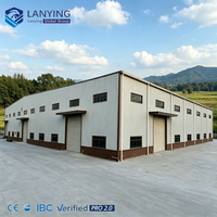 CE认证预制钢制仓库建筑，耐用的模块化钢结构，适用于商业工业仓储设施