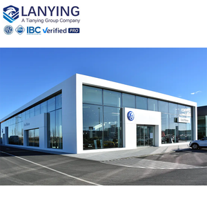 Entrepôt préfabriqué industriel, structure en acier, atelier, bâtiment, grande hangar d'usine - Product Image 1