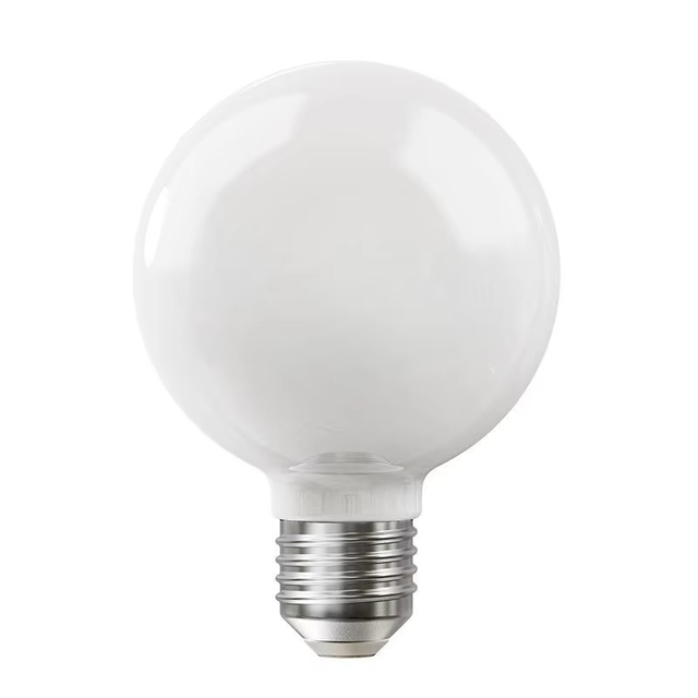 Opal White G80 Milky Glass LED Bulbs E27 Globe Bulb B22/E14 Base Chandelier Decoration Dimmable 110-220V AC