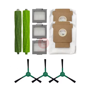Pièces d'<span class=keywords><strong>aspirateur</strong></span> robot pour Iroboter Max 705 Vac/pour Iroboter Plus 504 Vac-Brosse principale, brosse <span class=keywords><strong>de</strong></span> bord, sac à poussière et pièces <span class=keywords><strong>de</strong></span> filtre - Product Image 2
