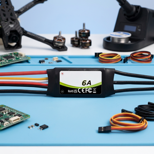 Mantis G2 6A 4S SBEC Brushless ESC ABS Housing Precise Throttle Linearity RC Ducted Fan Fixed Wing Aircraft Accessories - Product Image 1