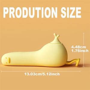 Vibrateur clitoridien en silicone en forme de <span class=keywords><strong>canard</strong></span> mignon 2-en-1, stimulateur du point G et du clitoris, 10 modes, rechargeable par USB, étanche, jouet pour adultes - Product Image 6