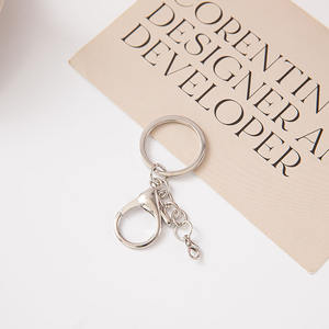 Llavero de acero inoxidable con logotipo personalizado colgante de lujo llavero 3D personalizado oro plata llavero de metal personalizado - Product Image 2