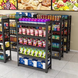 Soporte de exhibición de supermercado Unidad de estante de acero de Servicio Ligero plegable Estante de almacenamiento de metal extraíble para uso en el mercado de almacén de Oriente Medio - Product Image 6