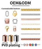 Parures de bijoux fantaisie plaqué or sur mesure Yueyingli (collier, boucles d'oreilles, bagues, bracelet) unisexe pour fêtes - Vente en gros OEM/ODM