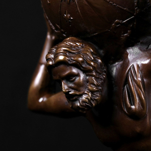 Statua di Archimede in Metallo all'Ingrosso, Figura di Matematico, Decorazione per Ufficio Personalizzata OEM e Regalo Intellettuale - Product Image 2