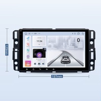 Pour GMC Chevrolet Savana Yukon Acadia, navigation Android à grand écran montée sur le tableau de bord, caméra de recul pour Wi-Fi