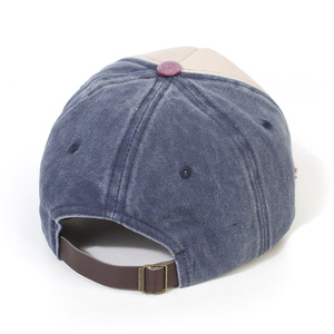 หมวกแก๊ปวินเทจ <span class=keywords><strong>FF918</strong></span> ผ้าฝ้ายฟอกสี หมวกปีกกว้างสำหรับผู้หญิงผู้ชาย หมวกกันแดดชายหาด ปรับขนาดได้ พิมพ์ลาย หมวกเบสบอลสไตล์วินเทจ - Product Image 5