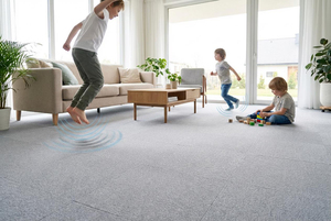 Suelo Insonorizante con Reducción <span class=keywords><strong>de</strong></span> Ruido para Residencias <span class=keywords><strong>de</strong></span> Ancianos, Alfombra Acústica <span class=keywords><strong>de</strong></span> 14 mm, Alfombra <span class=keywords><strong>de</strong></span> Seguridad Cuadrada y Gruesa - Product Image 5