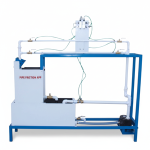 Tuberías de Acero Inoxidable para Medición del Coeficiente de Fricción con Temperatura del Fluido para Uso en Laboratorio - Product Image 4