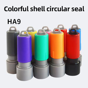 Sello Automático Redondo <span class=keywords><strong>de</strong></span> Plástico <span class=keywords><strong>de</strong></span> Alta Calidad HA09, Sello <span class=keywords><strong>de</strong></span> Oficina Pequeño para Recompensas Escolares, Sello Flash para Maestros en Coreano y Francés - Product Image 2