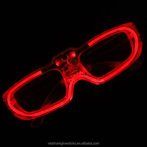 <span class=keywords><strong>2025</strong></span> LED luz fría cuadrado protección ocular gafas luminosas fiesta de año nuevo juguetes luminosos Navidad carnaval atmósfera Props - Product Image 3