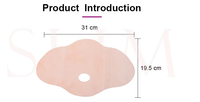 Patch Ventre Surdimensionné 31x19.5cm, Traitement Amincissant Herbal pour l'Abdomen, Plâtre Résistant à la Transpiration, Autocollant Hypoallergénique pour le Contour du Ventre