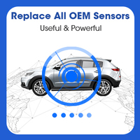 LAUNCH X431 2 en 1, sensor RF TPMS de 315MHz/433MHz, herramientas de reparación de neumáticos, escáner, sensores de presión de neumáticos