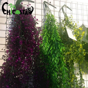 Vendita Diretta dalla Fabbrica di Ghirlande Decorative in Plastica Artificiale Ecologica per Matrimoni, Lunghezza 95cm, Chicostar Trees - Product Image 6