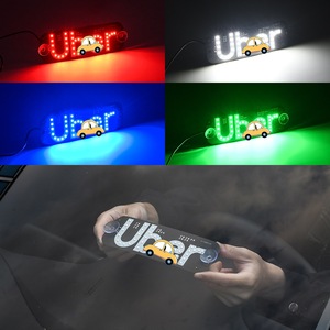 Nouveau 6V/12V USB <span class=keywords><strong>Taxi</strong></span> LED Voyant pour voitures pour l'identification de voiture Rénovation Utilisation Catégorie-Autres accessoires de lumière de voiture - Product Image 2