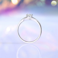 Bagues de mariage et de fiançailles de luxe en or avec moissanite colorée en argent sterling S925 – Magnifique bague de fiançailles et de mariage