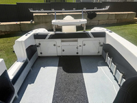 Bateau de pêche à moteur en aluminium de 5,3 m (17,5 pi) avec cabine, bateau rapide, yacht, bateau de pêche en haute mer à coque pleine à vendre