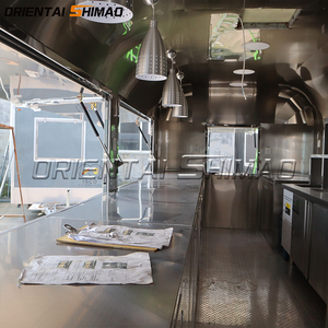 Châu Âu kéo Kebab thực phẩm Trailer xe tải đầy đủ trang bị đường phố thực phẩm giỏ hàng Kem Trailer đa chức năng thực phẩm giỏ hàng - Product Image 4