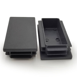 Bouchon d'extrémité en plastique rectangulaire Shi Hong pour tube carré, embout intérieur pour l'industrie du meuble, capuchon PE, couvre-pied - Product Image 4
