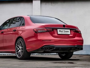 Per Benz E <span class=keywords><strong>classe</strong></span> W213 aggiornamento 2016 2020 <span class=keywords><strong>AMG</strong></span> E63 stile Widebody <span class=keywords><strong>paraurti</strong></span> Surround GT griglia anteriore diffusore posteriore cofano parafango - Product Image 5