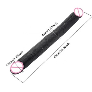 LUUK Fetish Fantasy Double Delight Vagina Sex Toys 16.9 Inch Double Ended <b>Dildo</b> for Woman Threesome Use - Product Image 2