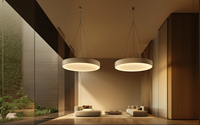 Plafonds tendus en membrane PVC avec cadre en aluminium suspendu, garantie de qualité, boîtes lumineuses architecturales