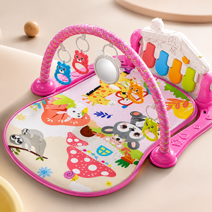 <span class=keywords><strong>Tapis</strong></span> d'éveil multifonctionnel pour bébé, <span class=keywords><strong>tapis</strong></span> d'activités pour nourrissons, jouet musical piano, hochets suspendus, <span class=keywords><strong>tapis</strong></span> de fitness éducatif précoce 0-24 mois - Product Image 1